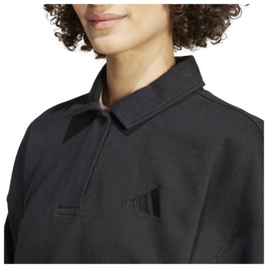 Adidas Γυναικείο φούτερ All SZN French Terry Polo Sweatshirt